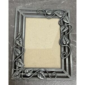 Connoisseur Silver-tone Pewter Picture Frame with Climbing Vine 3.5x5"